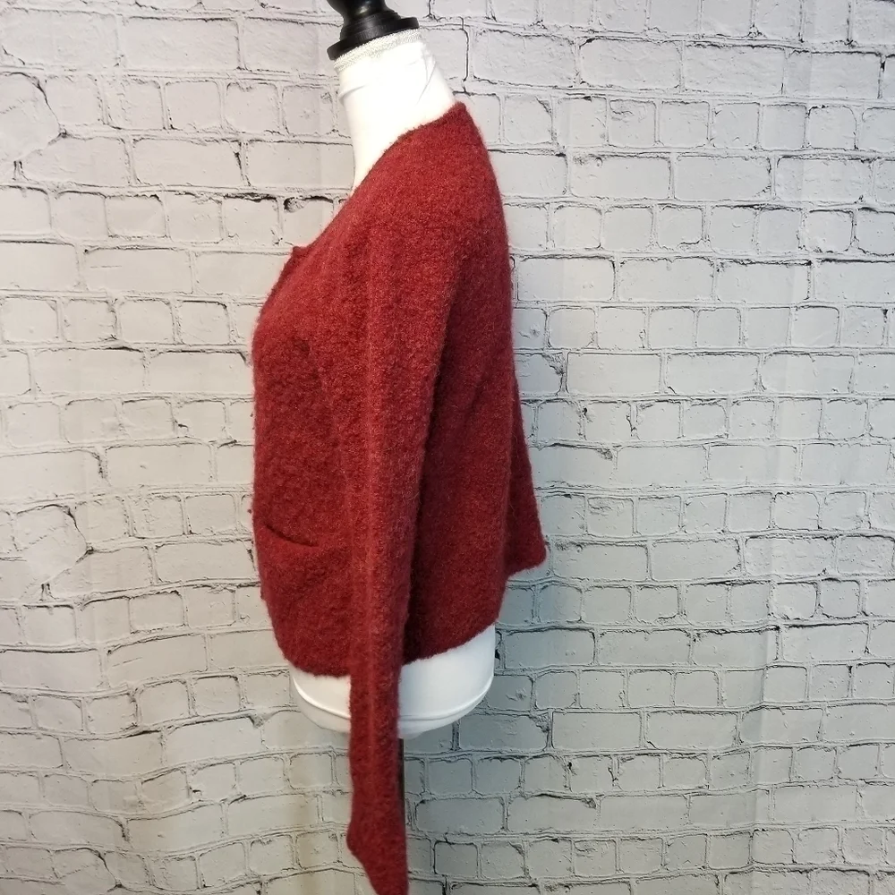 Wrap London 89% alpaca fluffy soft cardigan